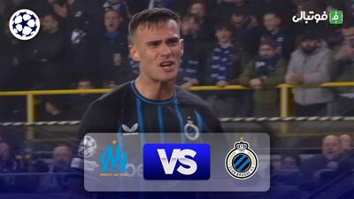 خلاصه بازی کلوب بروژ 3-0 مارسی