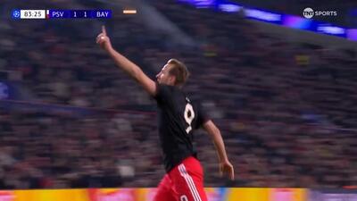 گل دوم بایرن مونیخ به آیندهوون (هری کین)