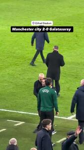 ویدئو: احترام متقابل در استانبول؛ برخورد گرم گواردیولا و بروک