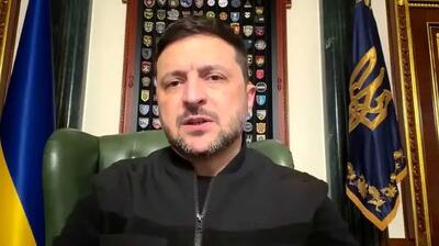  زلنسکی: روسیه در آستانه حمله نظامی گسترده به اوکراین است