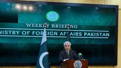  اسلام‌آباد مخالف دخالت خارجی در امور داخلی ایران است