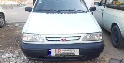 حراجی داغ 55/000/000 تومانی پراید سفید مدل : 1381 (توقیفی دولت) تا  21 بهمن 1404