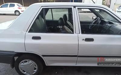 حراج 140/000/000 تومانی خودروی  پراید ۱۳۱ SE رنگ : سفید  مدل : 1395 (مصادره ای دولت)