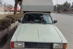 مزایده   وانت پیکان  رنگ : سفید  مدل : 86