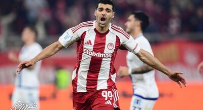 پاس گل مهدی طارمی؛ گل اول المپیاکوس به آژاکس | جهان نیوز