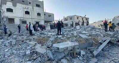  تداوم حملات رژیم صهیونیستی به غزه