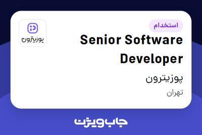  استخدام Senior Software Developer در پوزیترون