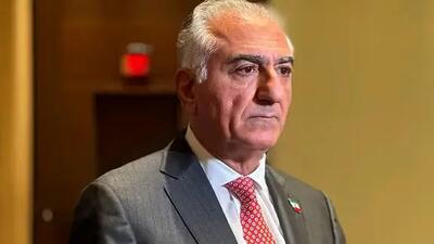 افشاگری منافقین: رضا پهلوی همزمان با فراخوان داخل ایران، پارتی داشت/ عکس