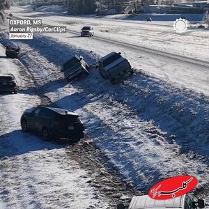  ببینید رانندگی بدون زنجیر چرخ چه بلایی سر این خودروهای لوکس آورد! - کلبه سرگرمی