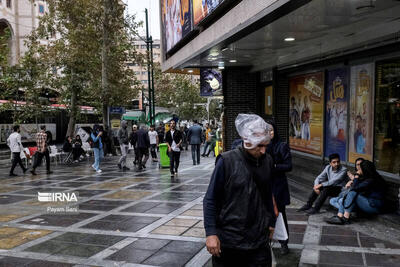 وزش باد شدید و افزایش نسبی دما در تهران