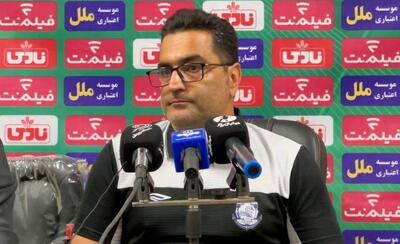  برزگر: ملوان مستحق برد بود؛ بازی را کاملاً کنترل کردیم