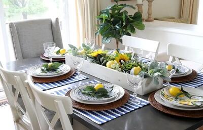  ایده‌های کاربردی چیدمان میز ناهارخوری برای خانه‌های مدرن و کوچک