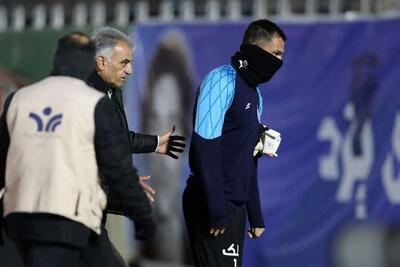 اتفاق عجیب برای گلر اسپانیایی استقلال - پارس فوتبال