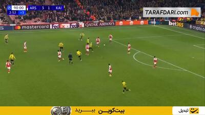 گل ریکاردینیو به آرسنال (آرسنال 3-2 غیرت آلماتی) - پارس فوتبال