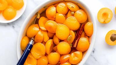  فیلم طرز تهیه کمپوت زردآلو / کمپوت زردآلو خوشمزه و خانگی