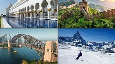  رمانتیک ترین مقصدهای گردشگری دنیا برای سفرهای عاشقانه