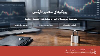  بروکرهای معتبر فارکس و مقایسه گزینه‌ های امن - سلام نو