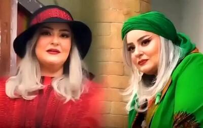  آواز شادانه؛ اجرای آهنگ گوگوش در عروسی نعمیه نظام دوست توسط خواننده معروف با هل و کل