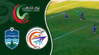 خلاصه بازی شناورسازی 1 - شهرداری نوشهر 1