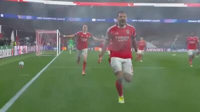 گل دوم بنفیکا به رئال مادرید توسط پاولیدیس