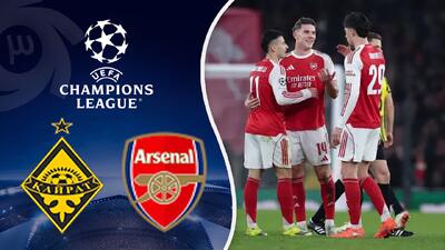 خلاصه بازی آرسنال 3 - غیرت 2