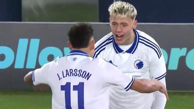 گل اول کپنهاگن به بارسلونا (داداسن)