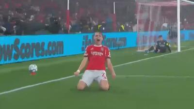 گل اول بنفیکا به رئال مادرید توسط اشجلدرپ