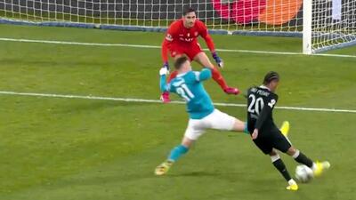 گل سوم چلسی به ناپولی (ژائو پدرو)