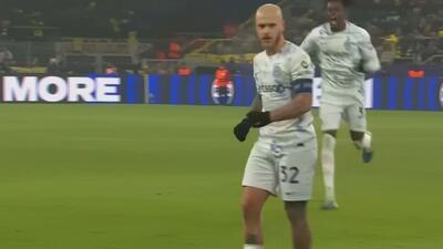 سوپرگل دی مارکو؛ گل اول اینتر به دورتموند