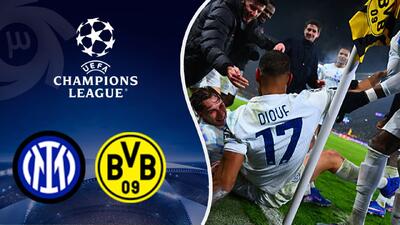 خلاصه بازی دورتموند 0 - اینتر 2