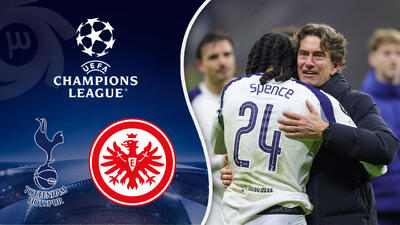 خلاصه بازی آینتراخت فرانکفورت 0 - تاتنهام 2