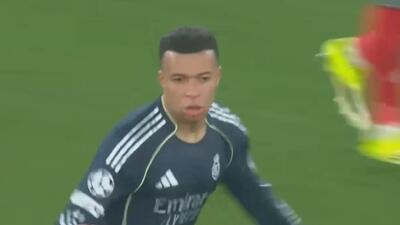 دبل امباپه؛ گل دوم رئال مادرید به بنفیکا