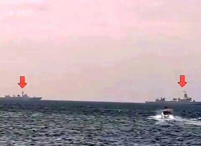 اعزام ناوشکن‌های چین به آب‌های اطراف ایران