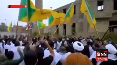 عراقی‌ها برای دفاع از ایران کفن پوشیدند