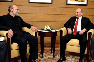 لاریجانی با پوتین دیدار کرد