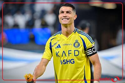  گل اول النصر به الخلود توسط کریستیانو رونالدو