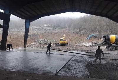  پیشرفت مرحله‌به‌مرحله سایت پسماند تنکابن با سرعت مطلوب