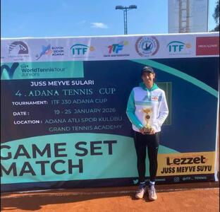  نشان نقره تنیسور ساروی در آدانا