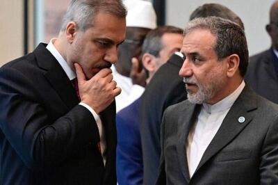 زمزمه مذاکره ی دوباره ایران و آمریکا | عراقچی : در مورد محل گفتگوها و موضوع گفتگوها من امروز صحبت‌های بسیار خوبی را با آقا فیدان داشتم