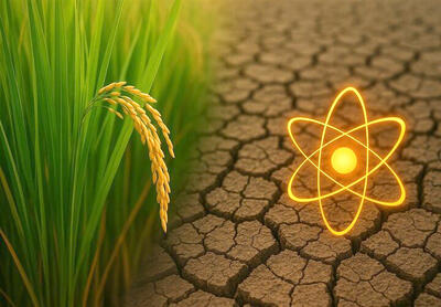 تولید برنج مقاوم به خشکی با انرژی هسته‌ای