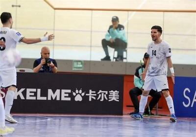 فوتسال افغانستان بالاتر از ایران در جدول گروه D جام ملت‌های آسیا 2026