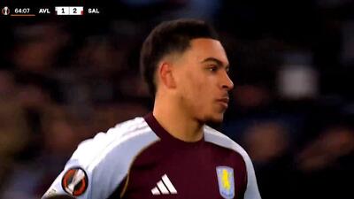 گل اول استون ویلا به سالزبورگ (مورگان راجرز)