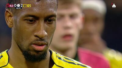 گل سوم النصر به الخلود (کومان - پنالتی)