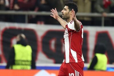 پلی‌آف لیگ قهرمانان اروپا؛ المپیاکوس به تیم محبوب طارمی خورد