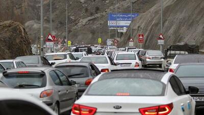 ترافیک سنگین در محورهای شمالی کشور