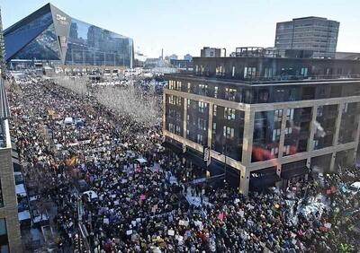  تداوم اعتراضات علیه دولت ترامپ؛ گسترش اعتصاب به سراسر آمریکا