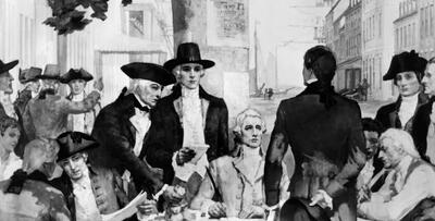 بورس نیویورک زیر سایه یک درخت چنار متولد شد!