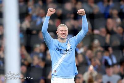 ویدیو| هالند شادی بعد از گل معروفش را آموزش می دهد!