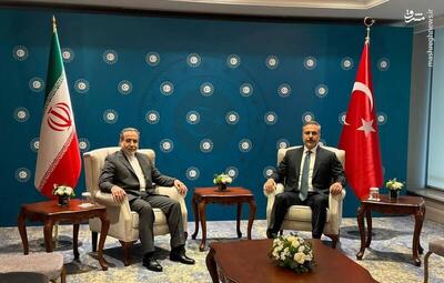 عکس/ دیدار عراقچی و فیدان در استانبول