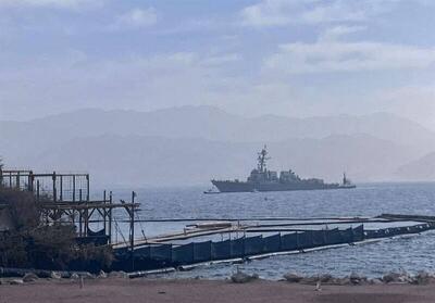 ناوشکن ضدموشکی آمریکا در بندر «ایلات» پهلو گرفت